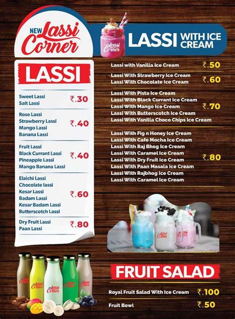 New Lassi Corner Menu | Discover Our Delicious Lassi Flavors