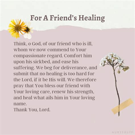 20 Powerful Prayers for Healing and Recovery - NurseBuff