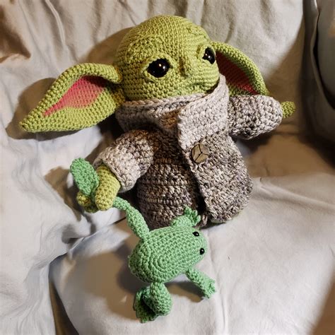 The Best Baby Yoda Patterns For Makers Who Crochet! Dolls, Booties, Hats, Ornaments, Amigurumi ...