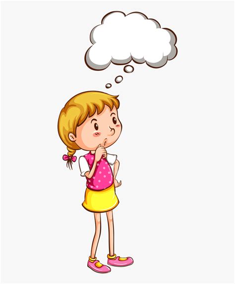 Child Thinking Clipart , Free Transparent Clipart - ClipartKey