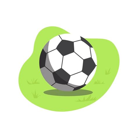 Soccer Ball Hand Drawn Simple Illustration, Black Ball On, 42% OFF