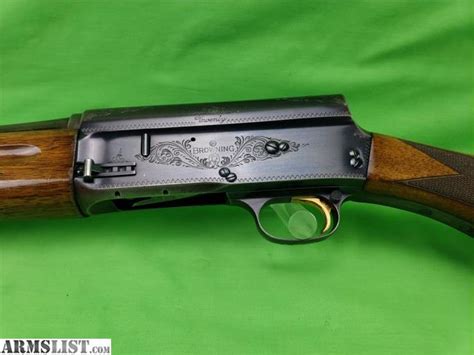 ARMSLIST - For Sale: Browning Light Twenty 20 Gauge Belgium Born 1971 26" Matte rib A5 Auto-5