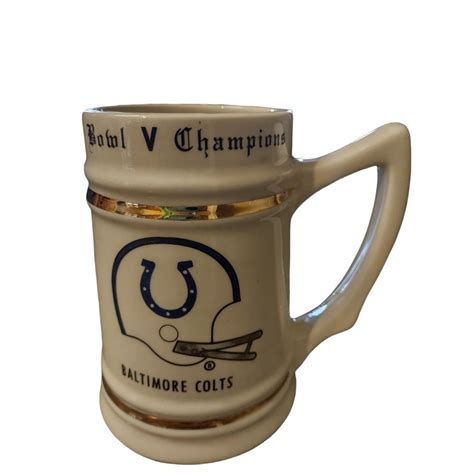 Vintage Super Bowl V Champions Baltimore Colts Stine... - Depop