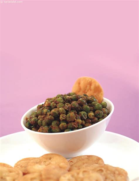 Quick Green Pea Snack recipe, Indian Healthy Snack Recipes