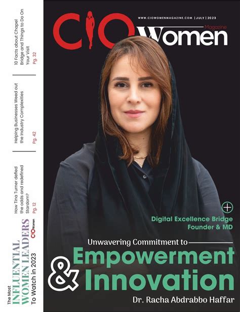 The Most Influential Women Leaders To Watch In 2023 | CIO Women Magazine