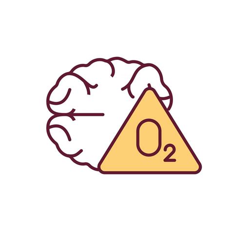 Brain hypoxia RGB color icon 2498391 Vector Art at Vecteezy