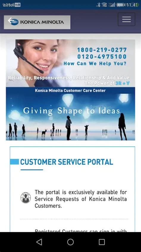 Konica Minolta launches dedicated customer support app and portal for ...