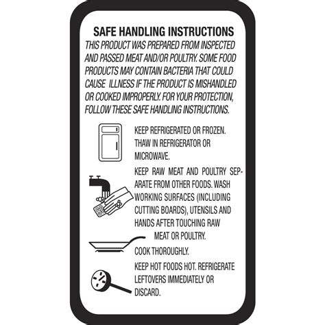 Safe Handling Instructions Label - Pensandpieces