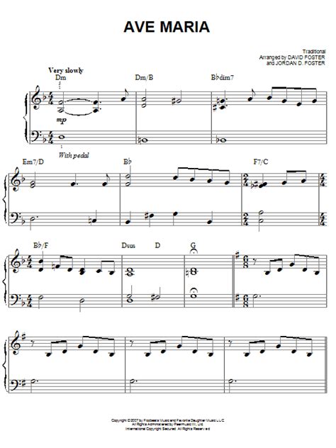 Ave Maria | Sheet Music Direct