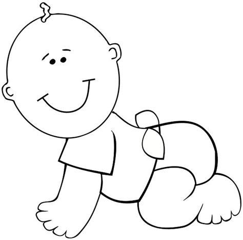 Baby coloring pages, Baby clip art, Baby boy toys