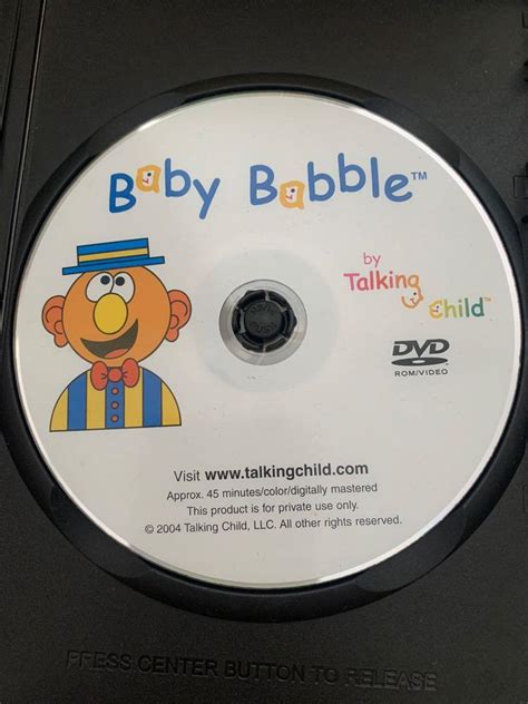 Baby Babble - Real World DVD - By Talking Child / Video CD / Original / Speech Enhancing Video ...