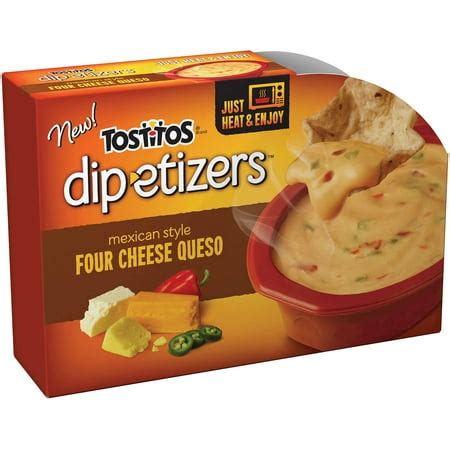 Tostitos Dip-etizers Mexican Style Four Cheese Queso Dip, 10 oz ...