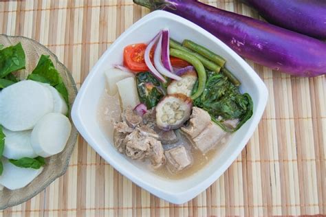 Pork Sinigang (Pork in Tamarind Soup) - Salu Salo Recipes