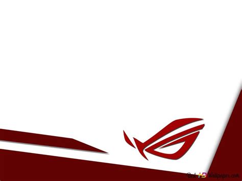 Asus rog red logo 4K wallpaper download