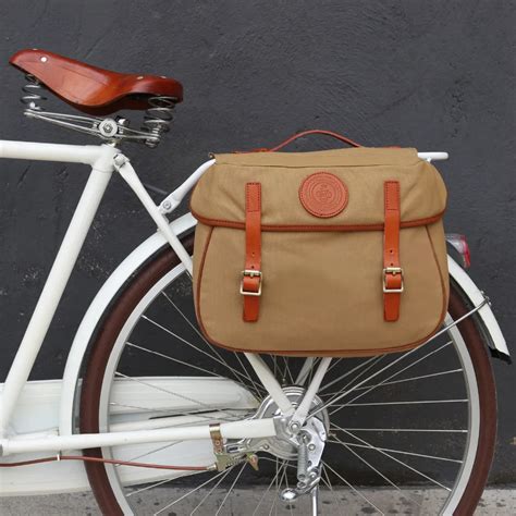 Tourbon Retro Bicycle Pannier Bag Rear Rack Trunk Bike Backseat Luggage ...