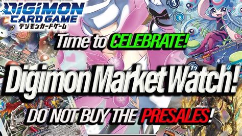 Digimon Market Watch! Time to CELEBRATE! Buyouts ALL OVER THE PLACE ...