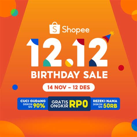 Harbolnas | Shopee 12.12 Birthday Sale - Voucher