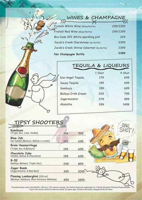 Menu of By The Bay, Hudson Lane, Delhi | Dineout