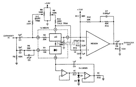 Hi-fi-expander-with-de-emphasis under Musical & Effects Circuits -13205 ...