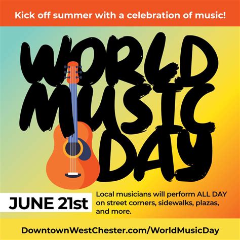 World Music Day 2023 - Downtown West Chester PA