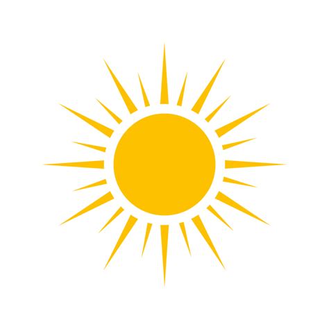 sun, sun ray icon png transparent 9663724 PNG