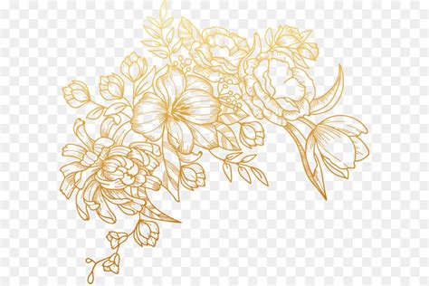 golden flower vector clipart 10 free Cliparts | Download images on ...