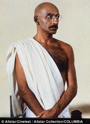 Sir Ben Kingsley, Stars as the legendary humanitarian, Mahatma Gandhi ...