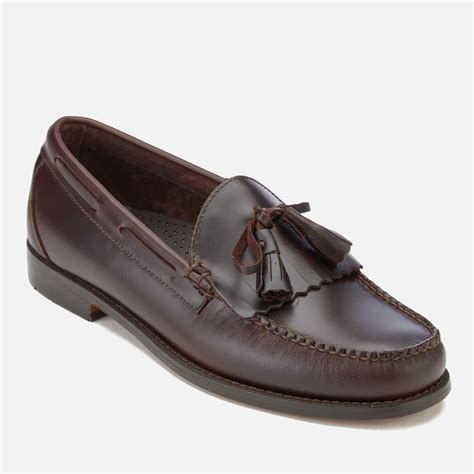 Lyst - G.H.BASS Men's Layton Kiltie Leather Loafers in Brown for Men