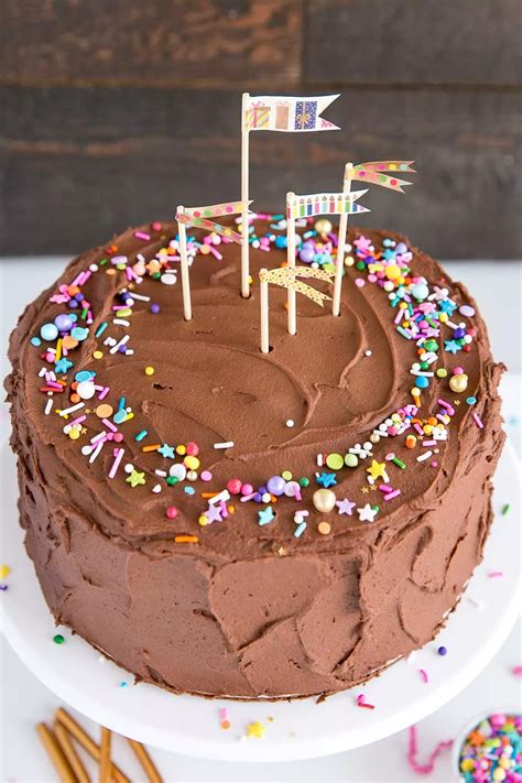 Classic Birthday Cake | Best birthday cake recipe, Homemade birthday ...