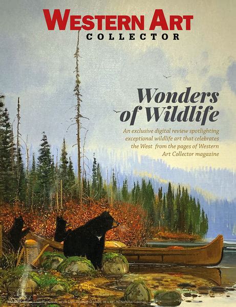 Western Art Collector - Wonders of Wildlife - Digital Book – www.internationalartmagazineshop.com