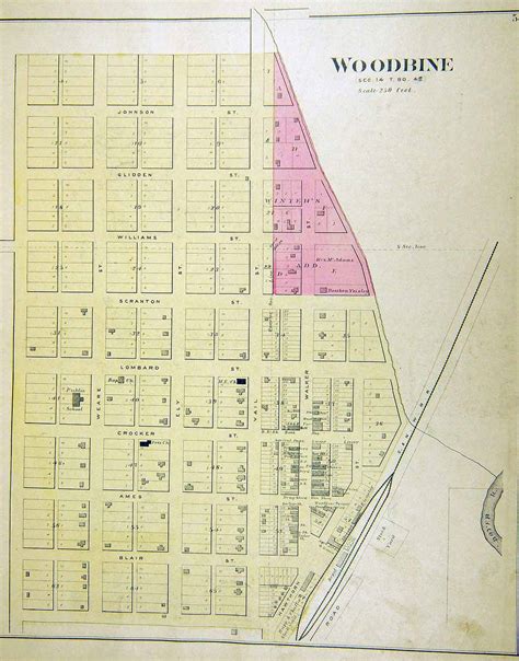 Harrison County Iowa - City Maps - 1884