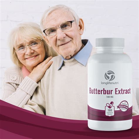 Butterbur Extract 100 mg - 180 Vegetarian Capsules – LongLifeNutri