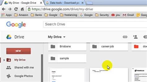 How to access shared files in Google drive - YouTube