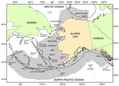 Bering Sea Depth Chart - Best Picture Of Chart Anyimage.Org