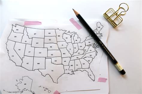 How to Easily Draw Maps in your Traveler's Notebook