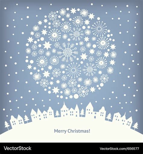 Christmas card Royalty Free Vector Image - VectorStock