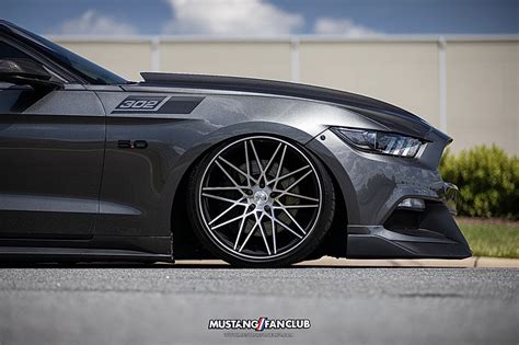 Mustang GT 2016: ZX4 Black and Polished Face – Axe Wheels