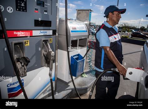 Chevron gas station in Mexico. Techron. Gas station. Gasoline service ...