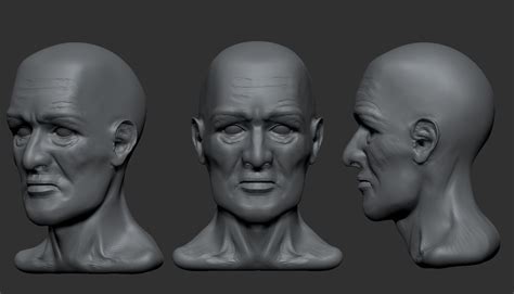 Graphyx Medley: More Head Sculpts...