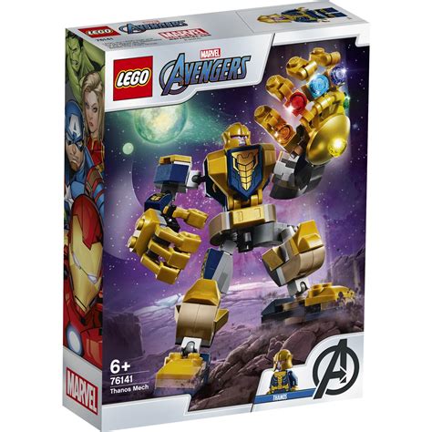 LEGO Marvel Avengers Thanos Mech - 76141 | BIG W