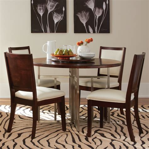 Somerton Dwelling Soho Dining Table with Lazy Susan | Wayfair