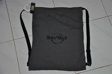 Hard Rock, Drawstring Backpack, Merch, Cafe, Backpacks, Fashion, Moda ...