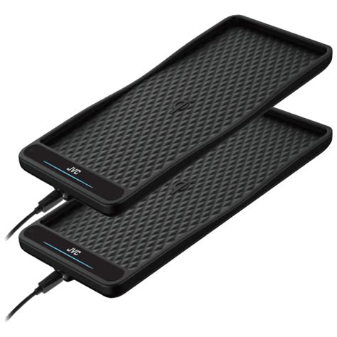 Meh: 2-Pack: JVC Wireless 15W Rubberized Charging Pads