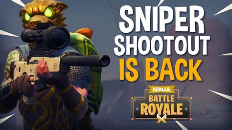 Sniper Shootout Is Back!! 24 Frags - Fortnite Battle Royale Gameplay ...