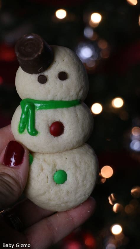 Snowman Cookies – Baby Gizmo