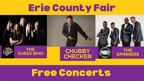 Erie County Fair adds three free concerts - All WNY