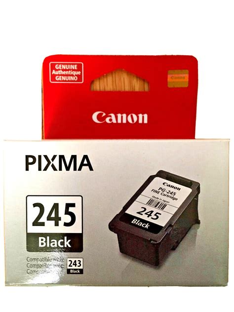 Genuine Canon 245 black ink cartridge 8279B001 for 245 PIXMA printers 894563996746 | eBay