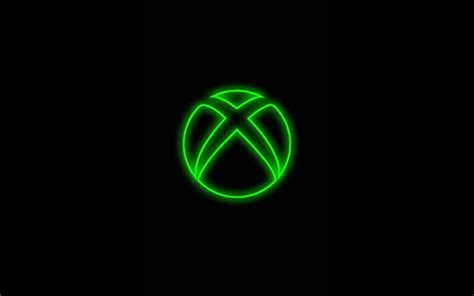 Download wallpapers Xbox green logo, minimalism, black backgrounds ...