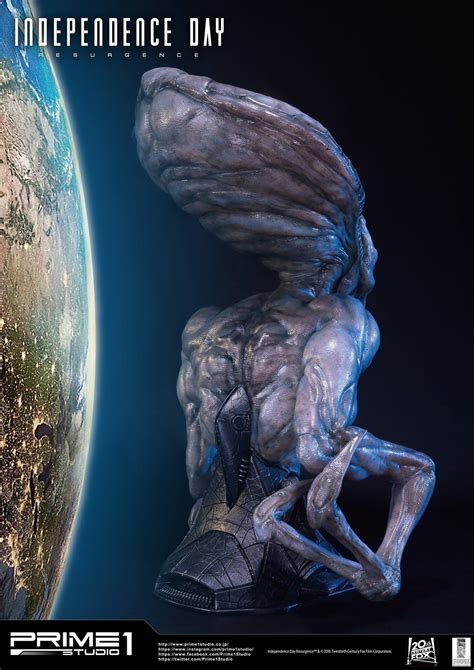 Independence Day: Resurgence Alien Life Size Bust by Prime 1 Studio - The Toyark - News