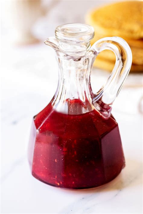 Homemade Raspberry Syrup - Heavenly Home Cooking